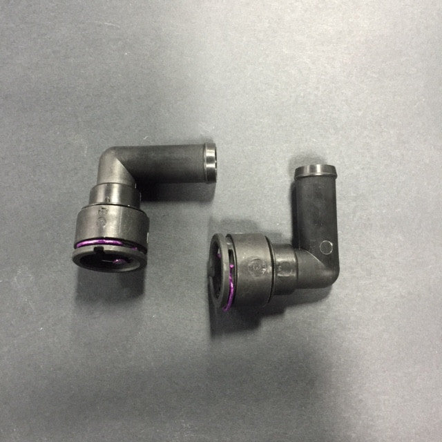 90 DEGREE LSA STYLE 5/8" QU ICK CONNECTS